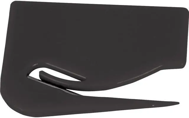 Alt view image 4 of 5 - Business Source Letter Opener Plastic 2-7/8"x2-1/8" Black 11818