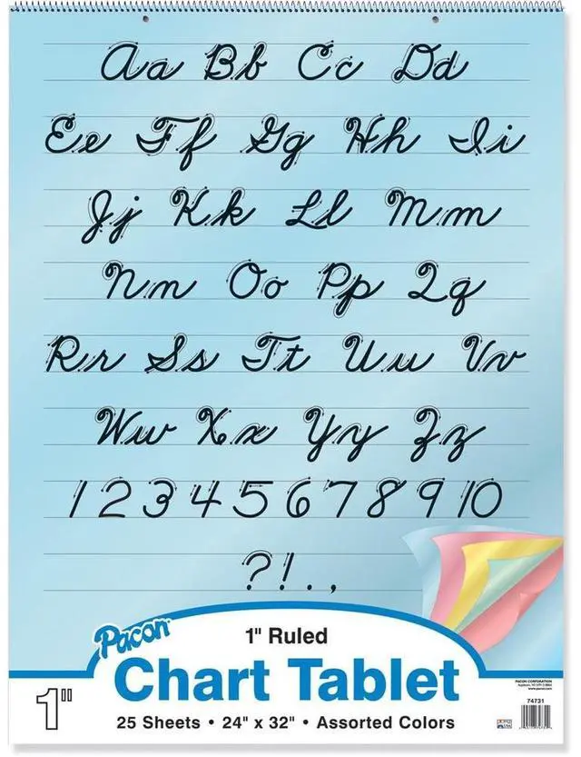 Alt view image 6 of 7 - Pacon Colored Paper Chart Tablets