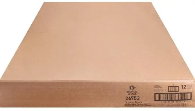 Alt view image 4 of 6 - Business Source Storage Boxes Legal 500 lb 15"x24"x10" 12/CT White 26753