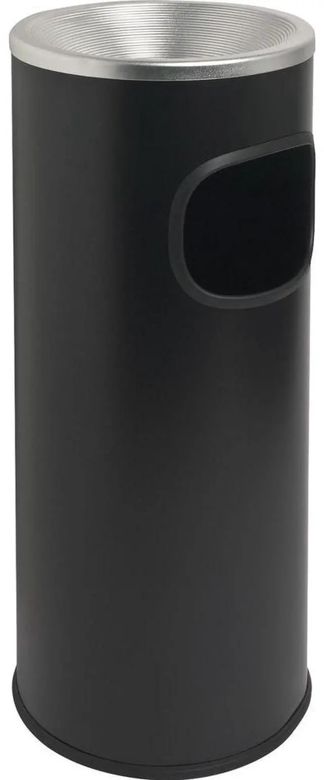 Alt view image 9 of 11 - Genuine Joe Fire Safe Ashtray Receptacle - Aluminum
