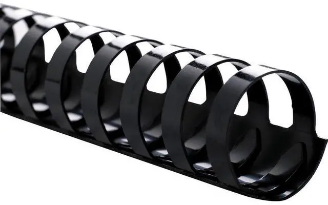 Alt view image 4 of 6 - Sparco Plastic Binding Spines 1-1/2" 320 Sheet Capacity 100/BX BK 18003
