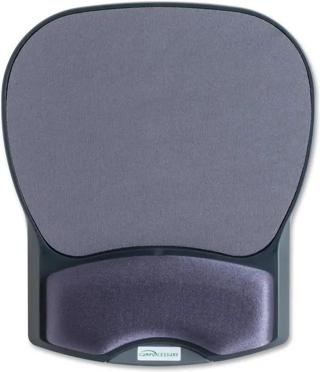 Alt view image 6 of 9 - Compucessory 55302 Comp Gel Mouse Pad with Wrist Rest
