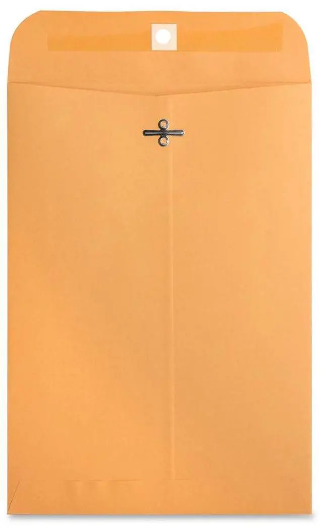 Alt view image 4 of 6 - Clasp Envelopes 28 lb. 7-1/2"x10-1/2" 100/BX Brown Kraft