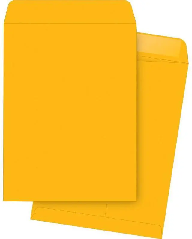 Alt view image 2 of 5 - Business Source Catalog Envelopes Plain 9-1/2"x12-1/2" 250/BX Kraft 42114