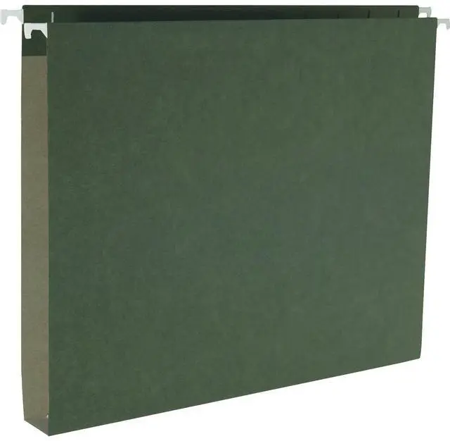 Alt view image 6 of 9 - Business Source Hanging File Folders Ltr 1/5 Tab 1" Exp 25/BX SDGN 43850