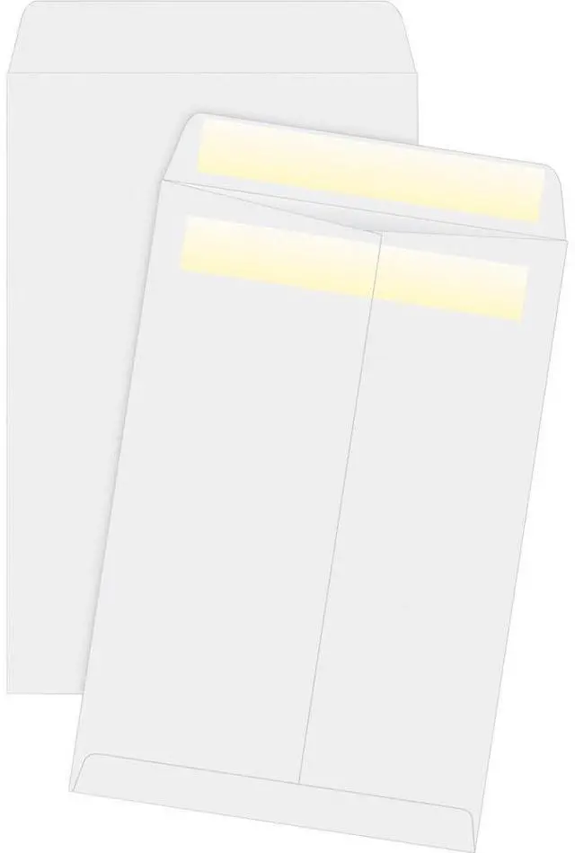 Alt view image 2 of 6 - Business Source Press/Seal Catalog Envelopes 28lb 6"x9" 100/BX WE Wove 04647