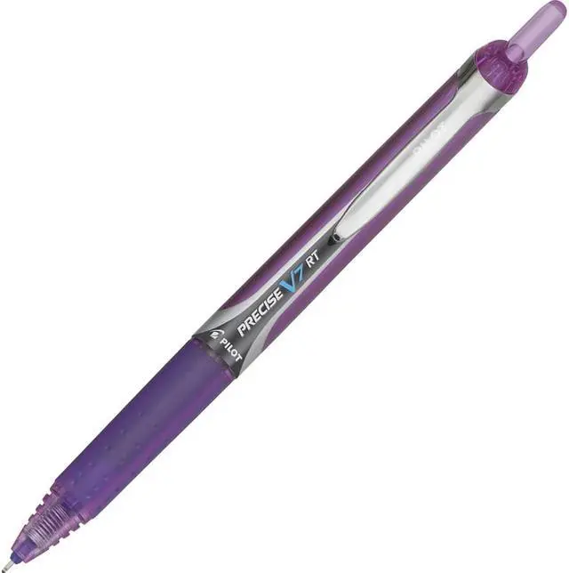 Alt view image 6 of 8 - Pilot Precise V7RT Retractable Roller Ball Pen Purple Ink .7mm 26071