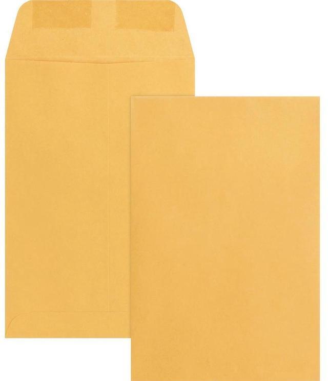 Alt view image 2 of 5 - Business Source Catalog Envelopes 20 lb. 6"x9" 500/BX Kraft 42099