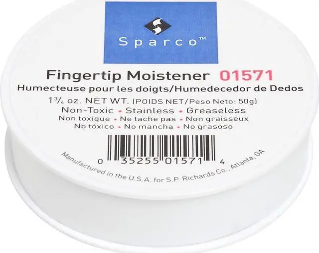 Alt view image 2 of 11 - Sparco Fingertip Moistener Nonskid Back 1-3/4 oz. 01571