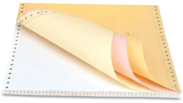 Alt view image 3 of 4 - Sparco Computer Ppr Multipart 4-Parts 9-1/2"x11" 900/CT WE/YW/PK/GD 01386