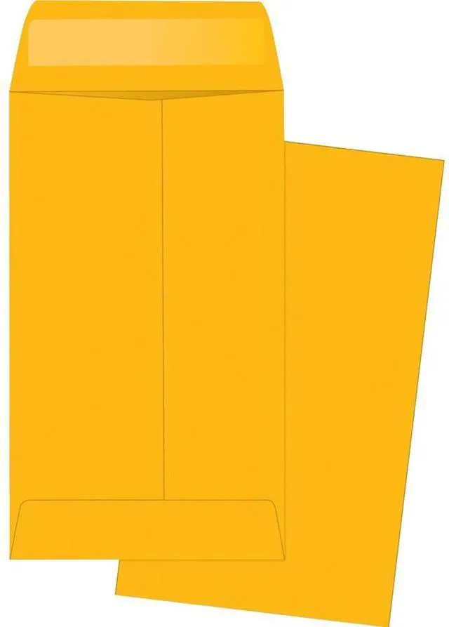 Alt view image 4 of 9 - Business Source Coin Envelopes No.3 24lb. 500/BX 2-1/2"x4-1/4" Kraft 04441