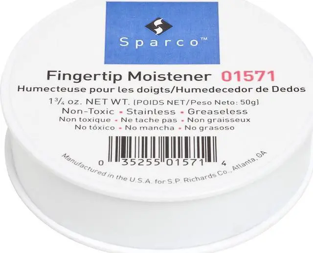 Alt view image 3 of 11 - Sparco Fingertip Moistener Nonskid Back 1-3/4 oz. 01571