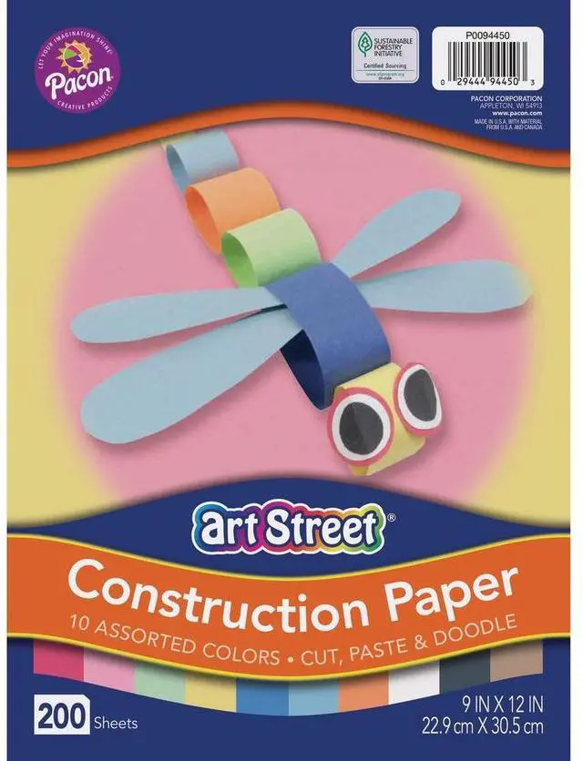 Alt view image 7 of 8 - Pacon Rainbow Super Value Construction Paper
