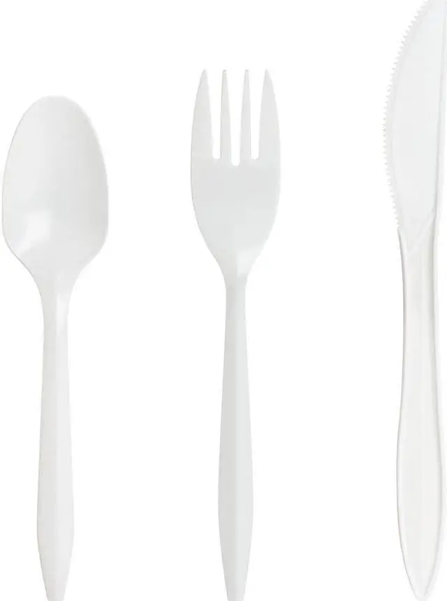 Alt view image 3 of 4 - Spoon Plastic Medium-weight 1000/CT White