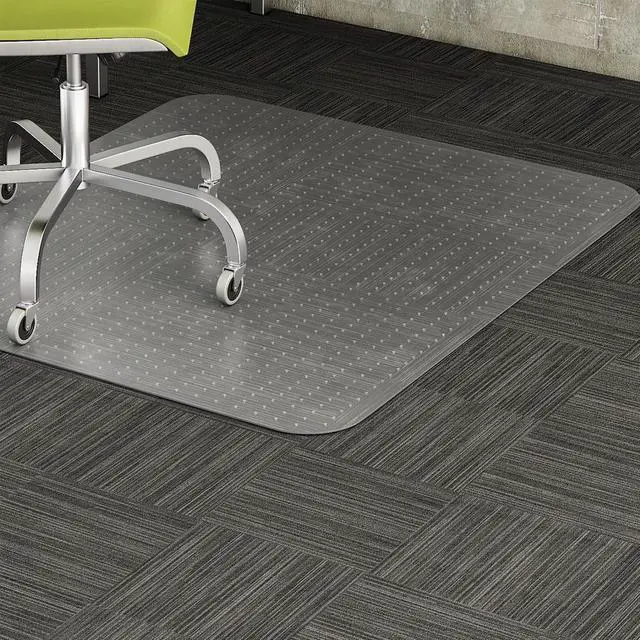Alt view image 4 of 4 - Lorell Low Pile Chairmat Rectangular Vinyl 46"x60" CL 69160