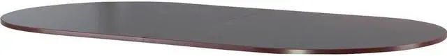 Alt view image 9 of 10 - Lorell Conference Tabletop Oval 96"x48" Mahogany 69150