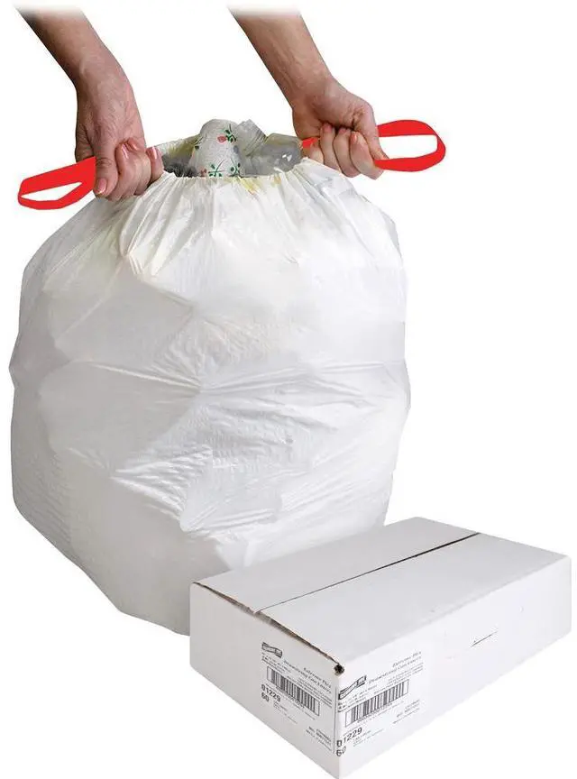Alt view image 13 of 14 - Genuine Joe Trash Can Liners 13 Gal. 0.9mil 24"x25-1/8" 60/CT WE 01229