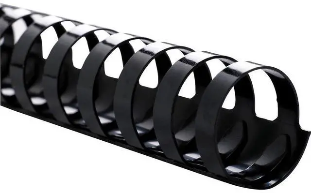 Alt view image 3 of 6 - Sparco Plastic Binding Spines 1-1/2" 320 Sheet Capacity 100/BX BK 18003