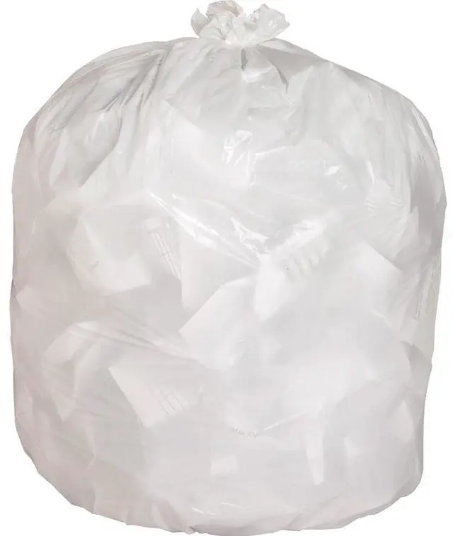 Alt view image 16 of 18 - Genuine Joe Heavy-Duty Trash Bags .8 Mil 13 Gallon 24"x31" 150/CT White 02312
