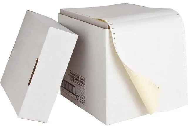 Alt view image 8 of 10 - Sparco Computer Paper Multipart 2 Part 9-1/2"x11" 1850/CT WE/CA 01384