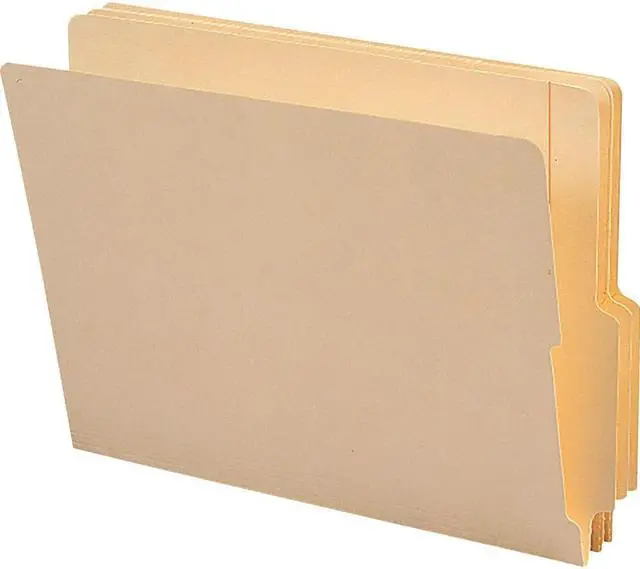 Alt view image 4 of 5 - Smead Manufacturing Company SMD24179 End Tab Folder- 4in. Tab-1-.13in. From Bottom- Ltr- MLA