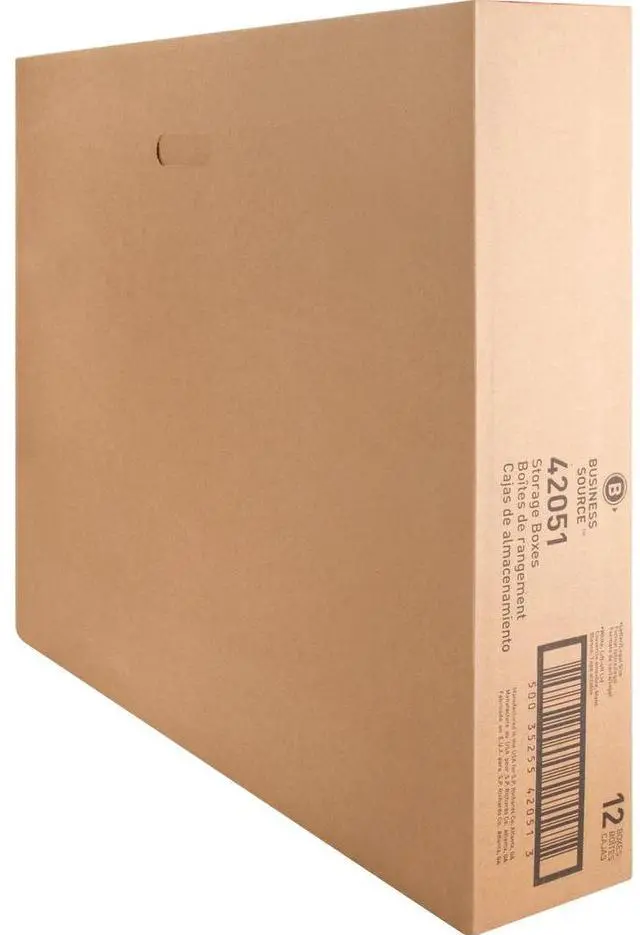 Alt view image 4 of 5 - Business Source 42051 Storage Box - File 350.00 lbs. Legal, Letter