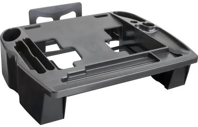 Alt view image 4 of 4 - Compucessory Telephone Stand/Organizer 11-1/2"x9-1/2"x5" Black 55200