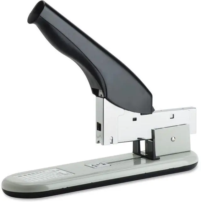 Alt view image 4 of 6 - Business Source Heavy-Duty Stapler 220 Shts Cap. Putty/Black 62825
