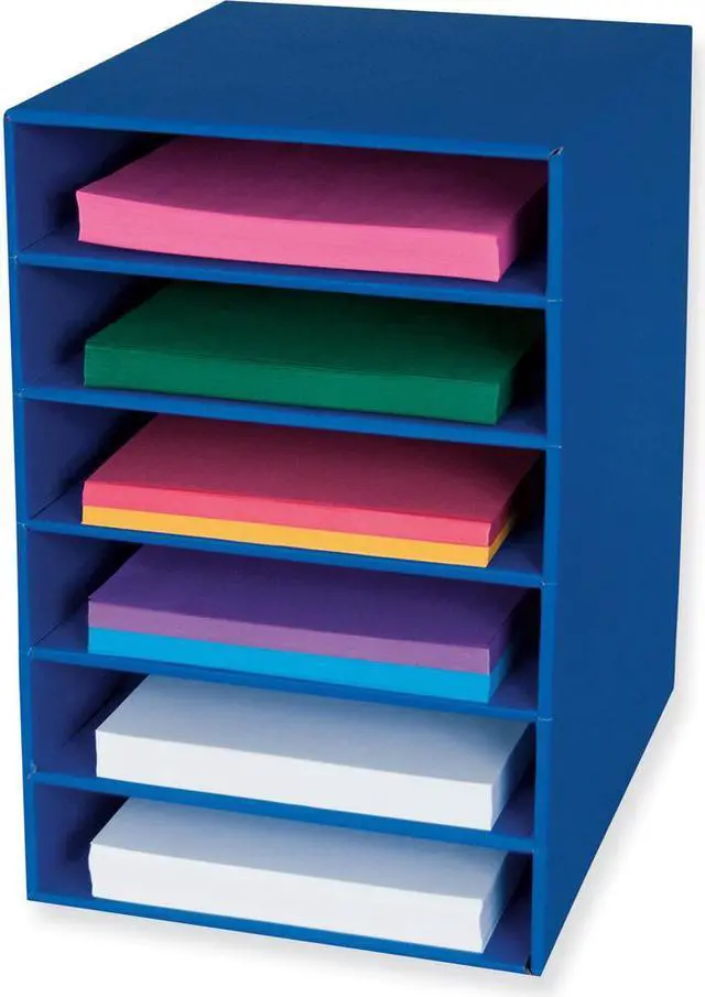 Alt view image 12 of 13 - Pacon Six Shelf Organizer