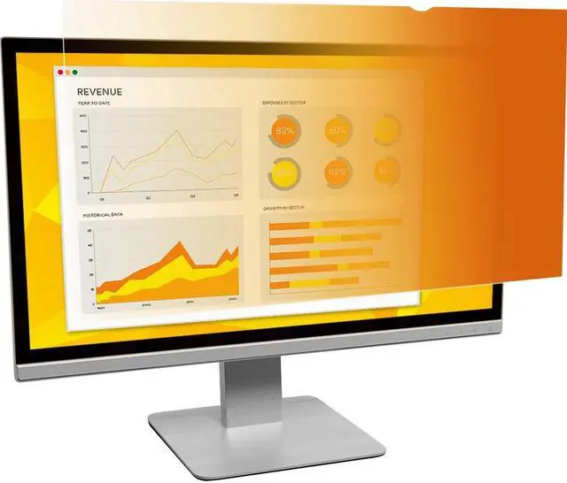 Alt view image 16 of 20 - 3M Gold Standard Monitor Privacy Filter GPF190