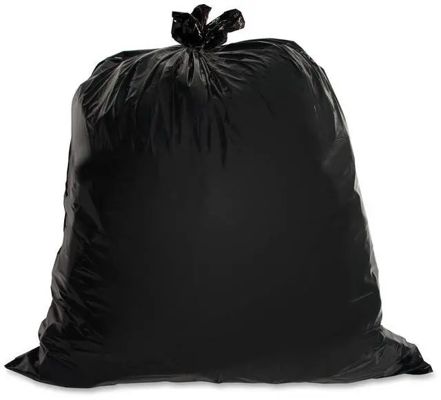 Alt view image 10 of 11 - Genuine Joe Heavy-Duty Trash Bags 1.5 Mil 20-30 Gallon 100/CT Black 01532