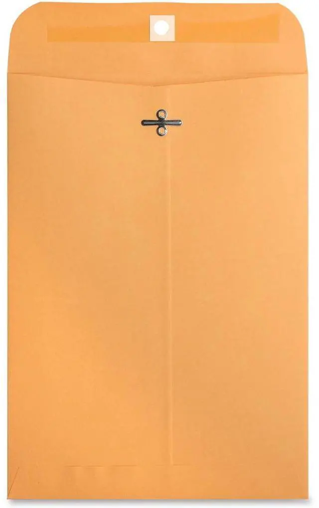 Alt view image 3 of 6 - Clasp Envelopes 28 lb. 7-1/2"x10-1/2" 100/BX Brown Kraft
