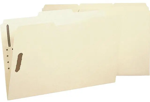 Alt view image 2 of 3 - Sparco Fastener Fldr w/2-Ply Tab 2 Fstnr 1/3 Tab Lgl 50/BX MA SP17231