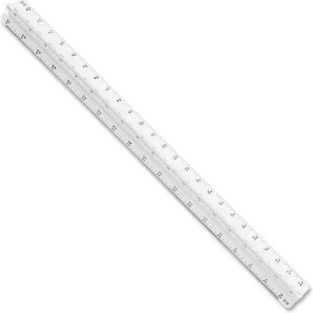 Alt view image 10 of 11 - Staedtler Mars 12" Architect Triangular Scale (987 19-31BK) 274746