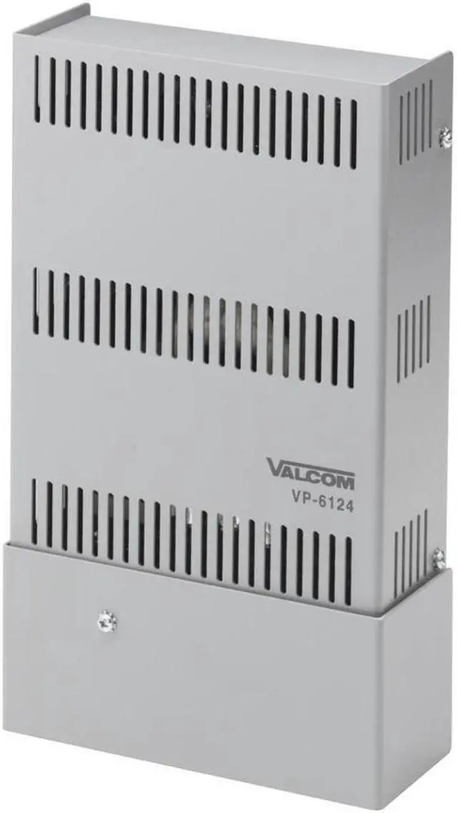 Alt view image 8 of 16 - Valcom VP-6124 Switching Power Supply-24VDC 6A