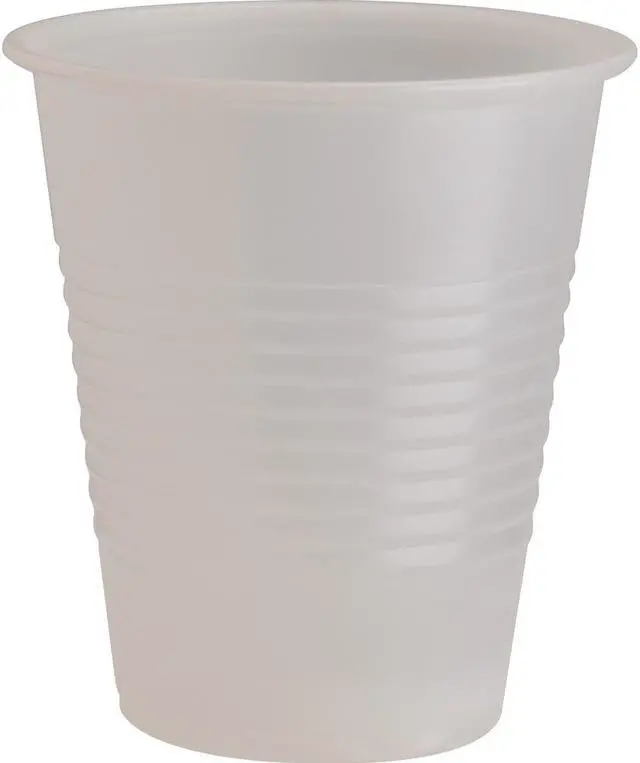 Alt view image 6 of 10 - Genuine Joe Plastic Cup 12 oz 1000/CT Translucent 10435