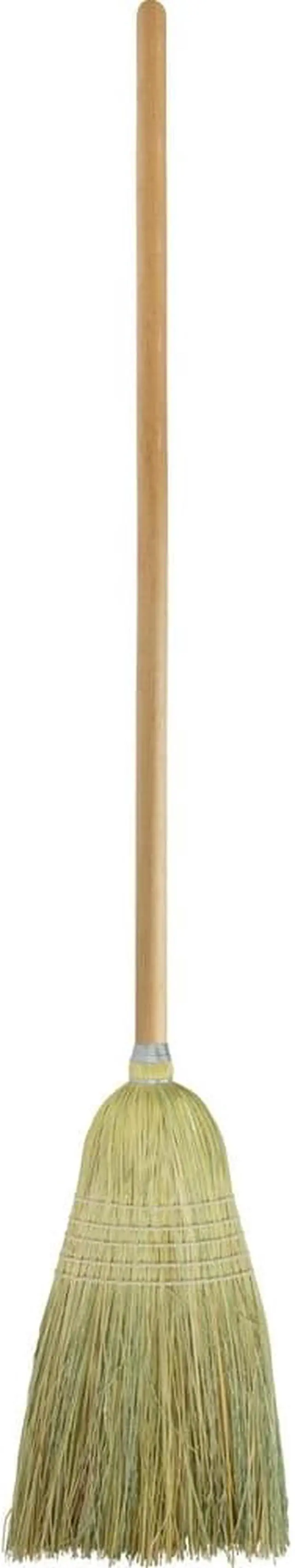 Alt view image 3 of 8 - Genuine Joe Lobby Blend Broom 11" W 56" Handle Natural 58563
