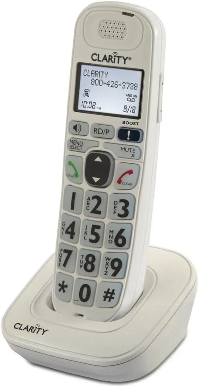 Alt view image 8 of 14 - CLARITY D704HS 52704.000 SPARE HANDSET FOR D704 SERIES