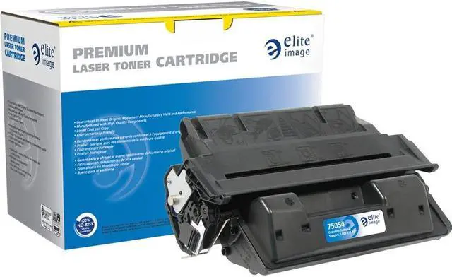 Alt view image 2 of 2 - Elite Image Compatible Black Toner Cartridge (Alternative for HP 27A/C4127A)