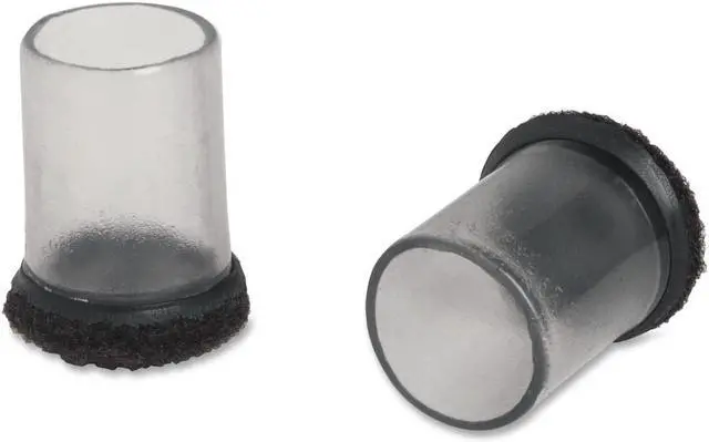 Alt view image 14 of 17 - Floor Protectors, Flexible Sleeve, 1", Clear