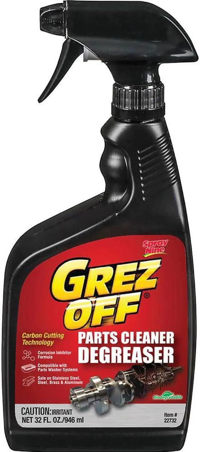 Alt view image 7 of 17 - Spray Nine 22732 Grez-Off Heavy Duty Degreaser, 32 oz.