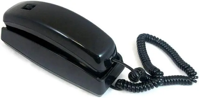 Alt view image 12 of 13 - Cortelco ITT-8150BK 815000-Voe-21F Trendline - Black