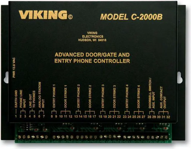 Alt view image 8 of 12 - Viking Electronics - C-2000B - Viking Electronics C-2000B Phone Add-on