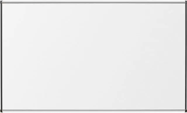 Alt view image 8 of 8 - Lorell Porcelain Board Magnetic 4'x3' Satin Aluminum Frame 55626