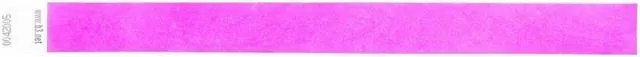 Alt view image 12 of 12 - Baumgartens BAU85014 SICURIX Wristpass Security Wristbands, 3/4" x 10", Purple, 100/Pack, 1 Pack