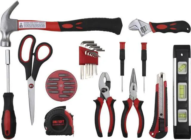 Alt view image 3 of 5 - Genuine Joe Tool Kit 42PC w/Case 8"x7"x7" Gray 11963