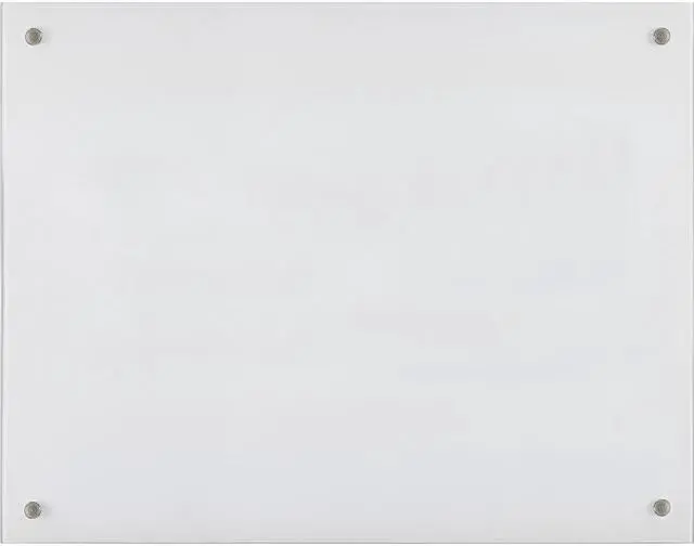 Alt view image 4 of 9 - Lorell Glass Dry-Erase Board 48"x36" Frost 52502