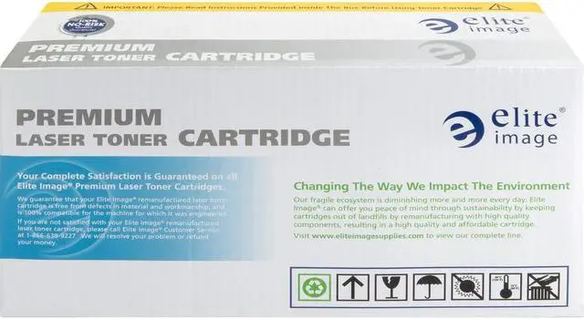 Alt view image 7 of 10 - Elite Image Compatible Black Toner Cartridge (Alternative for HP 13A/Q2613A)