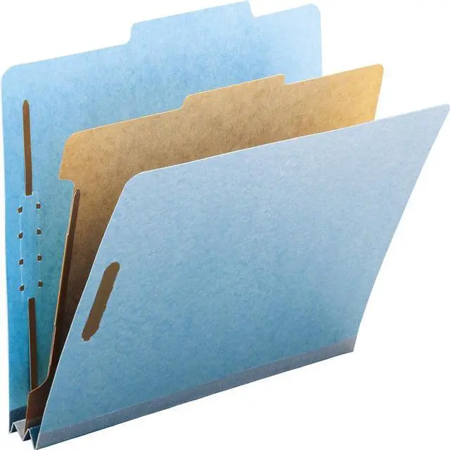 Alt view image 12 of 19 - Smead 100% Recycled Pressboard Classification Folder 13721