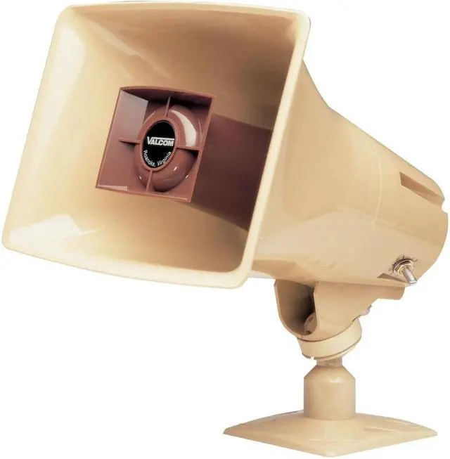 Alt view image 5 of 9 - Valcom V-1036C ONE-WAY, 15 WATT AMPLIFIED HORN, BEIGE